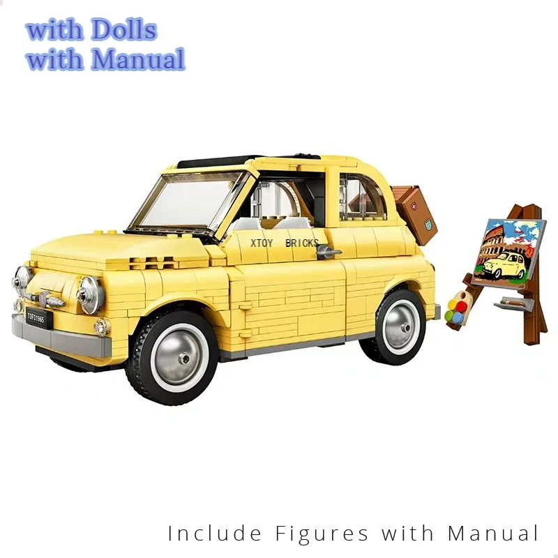 2021 New Building Blocks for Fiat Nuova 500 Creator Expert City Car Model Blocks Compatible 10271 DIY Toys for Children Gift
2021 New Building Blocks for Fiat Nuova 500 Creator Expert City Car Model Blocks Compatible 10271 DIY Toys for Children Gift
