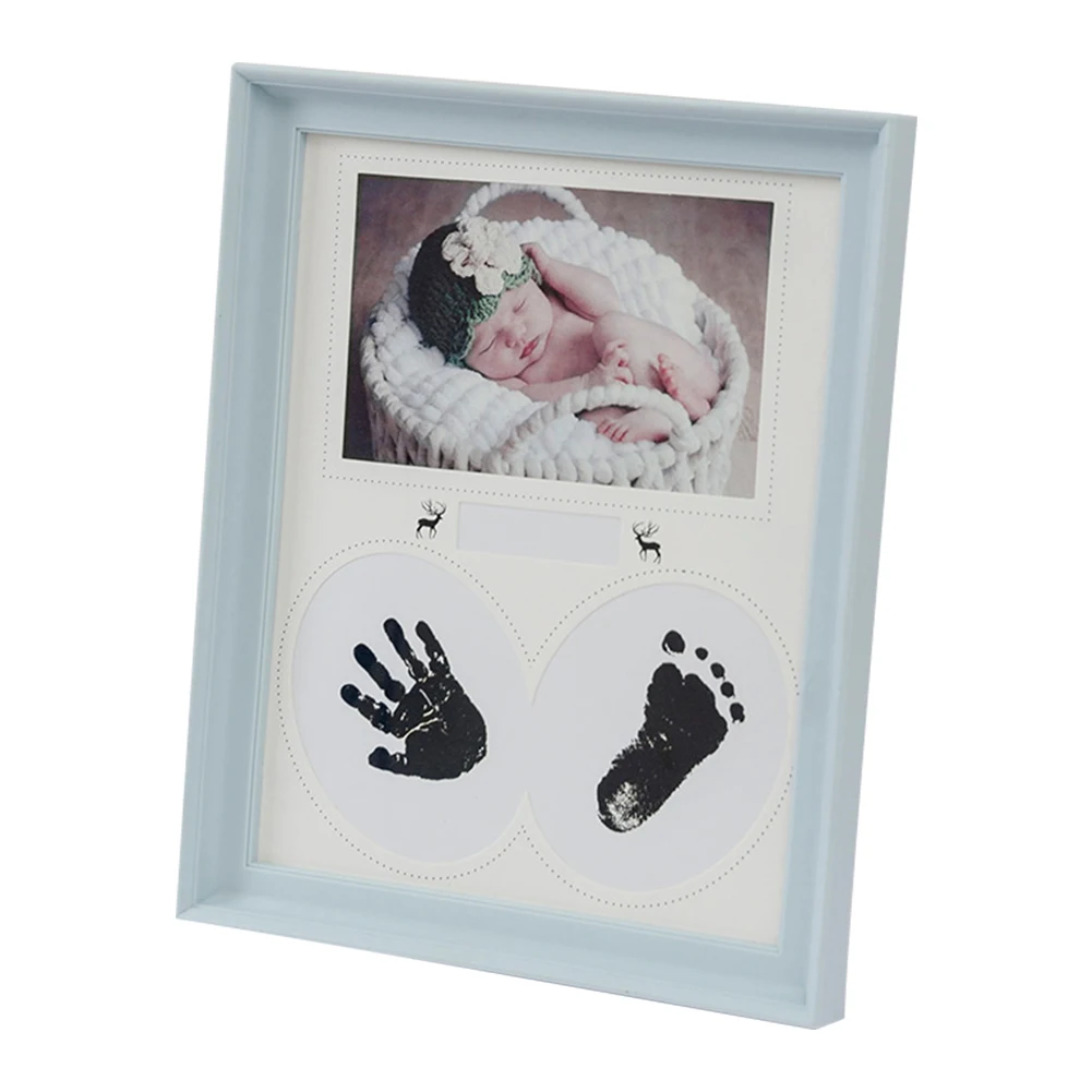 Photo Frame PVC Ink Pad Hanging Gift Home Decor Bedroom Handprint Pictures Footprint Wall Kid Birthday Newborn Baby
Photo Frame PVC Ink Pad Hanging Gift Home Decor Bedroom Handprint Pictures Footprint Wall Kid Birthday Newborn Baby