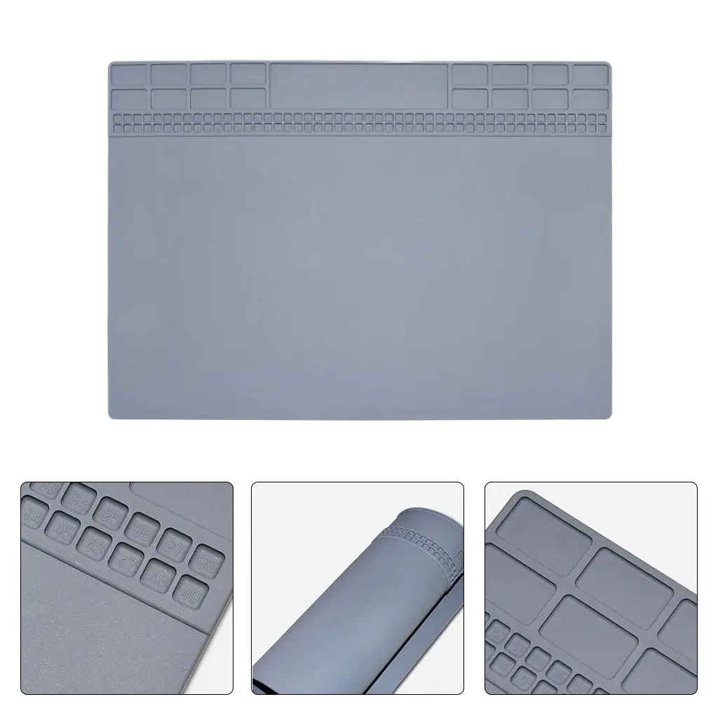 Soldering Mat Solder Pad Magnetic Mat Anti Static Soldering Mat for Computer Repair Cellphone Heat-Resistant Anti-Slip Thick
Soldering Mat Solder Pad Magnetic Mat Anti Static Soldering Mat for Computer Repair Cellphone Heat-Resistant Anti-Slip Thick
