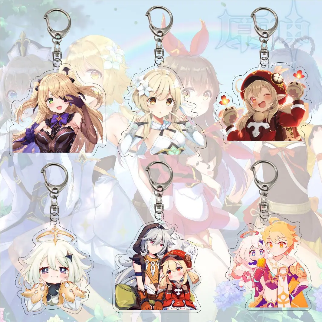 Anime Cartoon Game Genshin Impact Acrylic Double-sided Transparent Keychain Pendant Men Women Universal Accessory Jewelry Gifts
Anime Cartoon Game Genshin Impact Acrylic Double-sided Transparent Keychain Pendant Men Women Universal Accessory Jewelry Gifts
