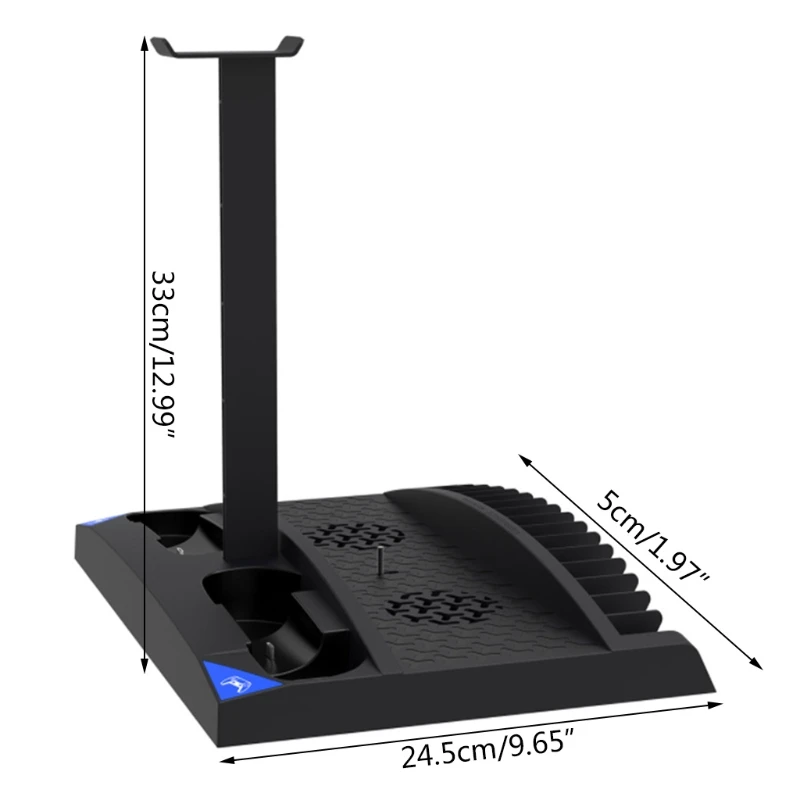 Stand Cooling Fan Station Compatible with Console - Auarte Controller Charging Dock Station with Cooler Vertical Stand
Stand Cooling Fan Station Compatible with Console - Auarte Controller Charging Dock Station with Cooler Vertical Stand