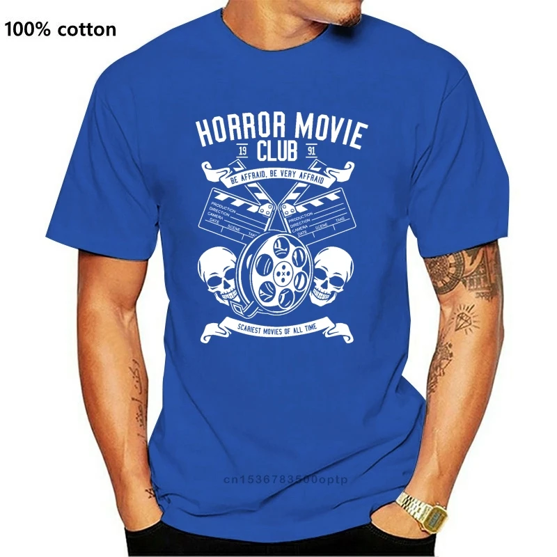 Horror Movie Club T Shirt 100% Cotton Premium Tee New Fashion Men T Shirts Round Neck
Horror Movie Club T Shirt 100% Cotton Premium Tee New Fashion Men T Shirts Round Neck