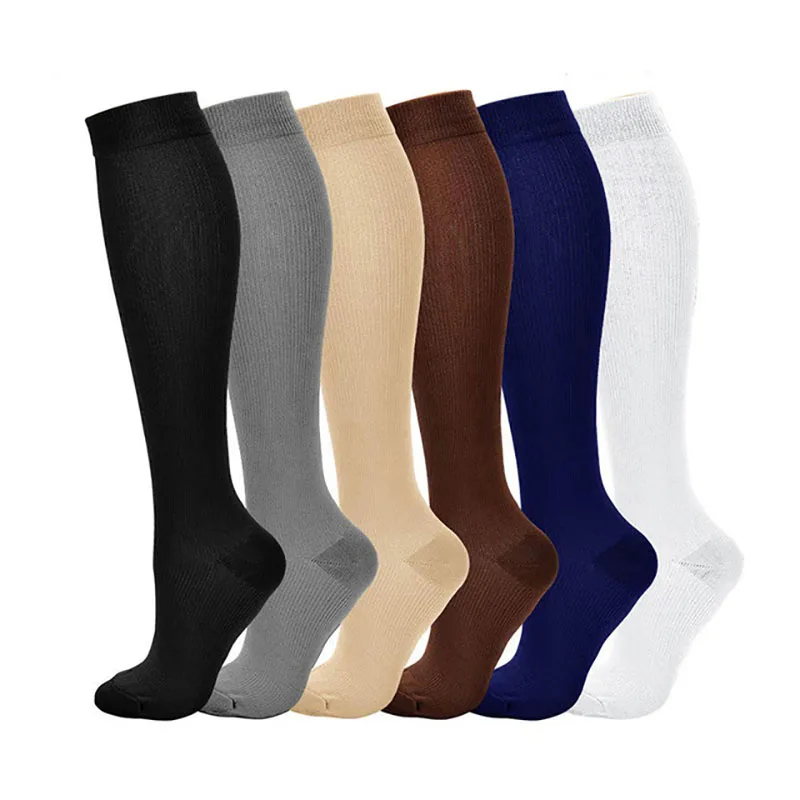 Thigh-High Compression Anti Fatigue Socks For Running Flight Fitness Sports Varicose Stockings Outdoor 29-31CM Travel Leg Relief 
Thigh-High Compression Anti Fatigue Socks For Running Flight Fitness Sports Varicose Stockings Outdoor 29-31CM Travel Leg Relief