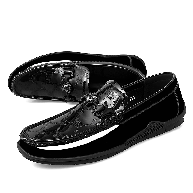 Men Dress Pea Shoes Casual Sneakers Business Party Fashion Leather Low Heel British Style Classic Slip-on Man Loafers Shoes
Men Dress Pea Shoes Casual Sneakers Business Party Fashion Leather Low Heel British Style Classic Slip-on Man Loafers Shoes