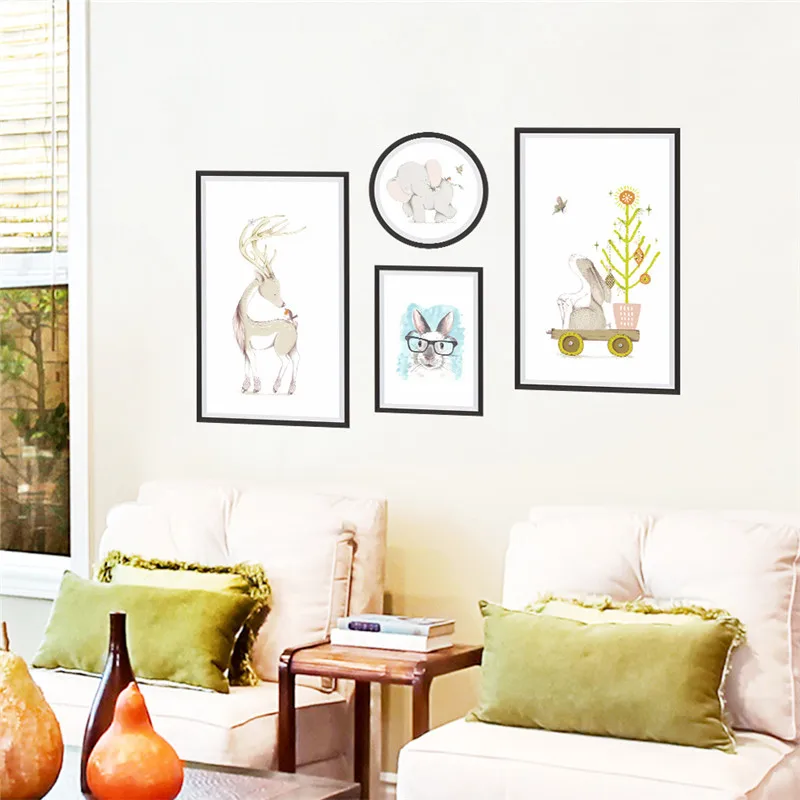 Funny Animals In Photo Frame Wall Art Sticker For Shop Cinema Office Living Room Home Decor Cartoon Safari Mural Pvc Decal
Funny Animals In Photo Frame Wall Art Sticker For Shop Cinema Office Living Room Home Decor Cartoon Safari Mural Pvc Decal