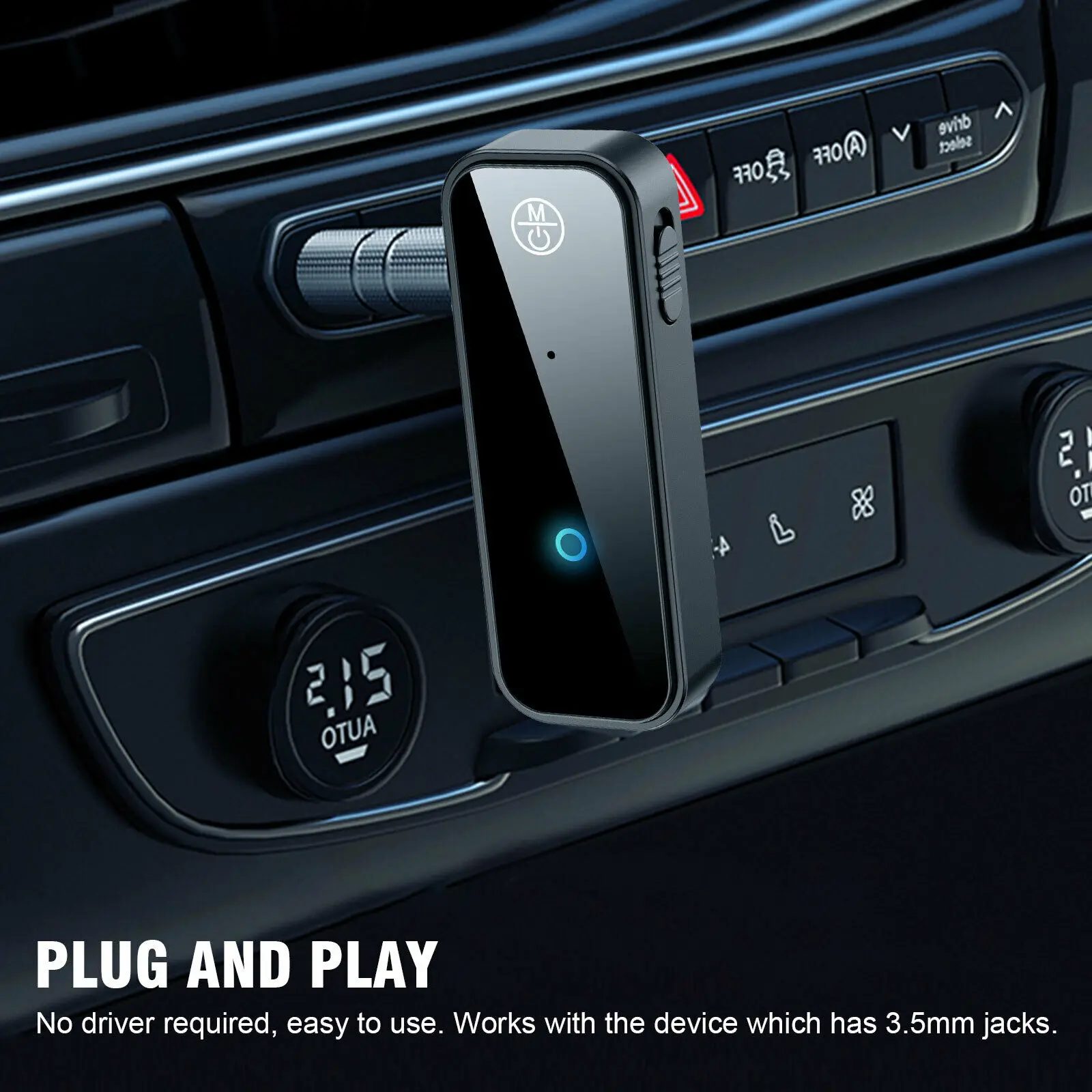 USB-передатчик 2 в 1 Bluetooth 5 0 аудиоадаптер 3 мм AUX автомобильный аудиоприемник для