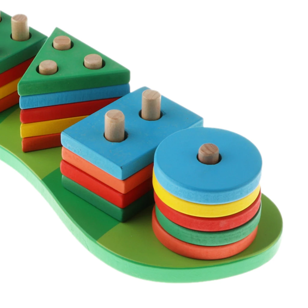 Wooden Geometric Stacking Shape Matching Toys For Baby Kids Educational Toys
Wooden Geometric Stacking Shape Matching Toys For Baby Kids Educational Toys