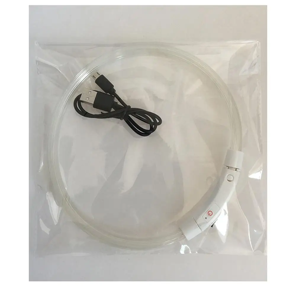 LED Pet Luminous Collar USB Flashlight Night Safety PVC Cat And Dog Universal Collar Luminous Pet Supplies Anti-Lost
LED Pet Luminous Collar USB Flashlight Night Safety PVC Cat And Dog Universal Collar Luminous Pet Supplies Anti-Lost