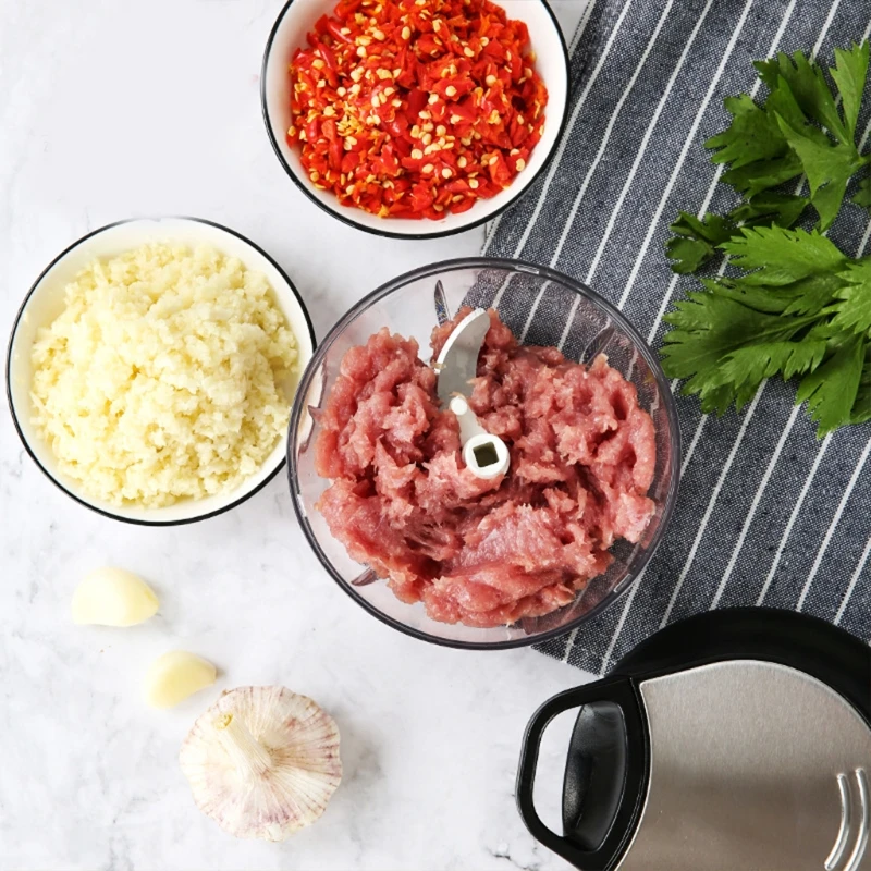 Manual Food Chopper HandHeld Vegetable Blender Mincer Mixer Processor Meat Grind
Manual Food Chopper HandHeld Vegetable Blender Mincer Mixer Processor Meat Grind