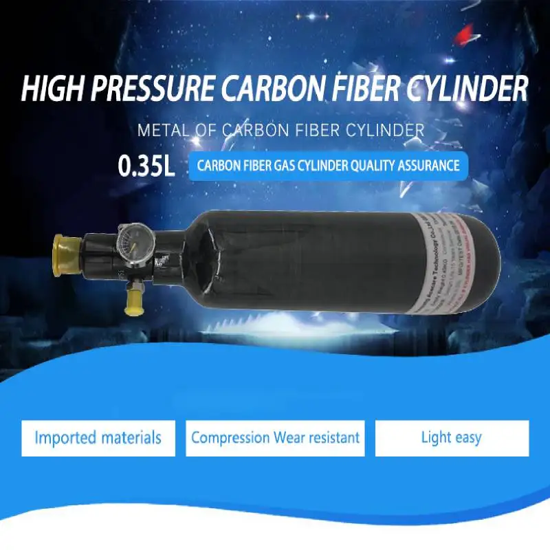 AC303561 350cc Hpa пейнтбольное оборудование 300BAR Pcp винтовочный резервуар для подводной охоты охотничье оружие с регулятором клапана
AC303561 350cc Hpa пейнтбольное оборудование 300BAR Pcp винтовочный резервуар для подводной охоты охотничье оружие с регулятором клапана