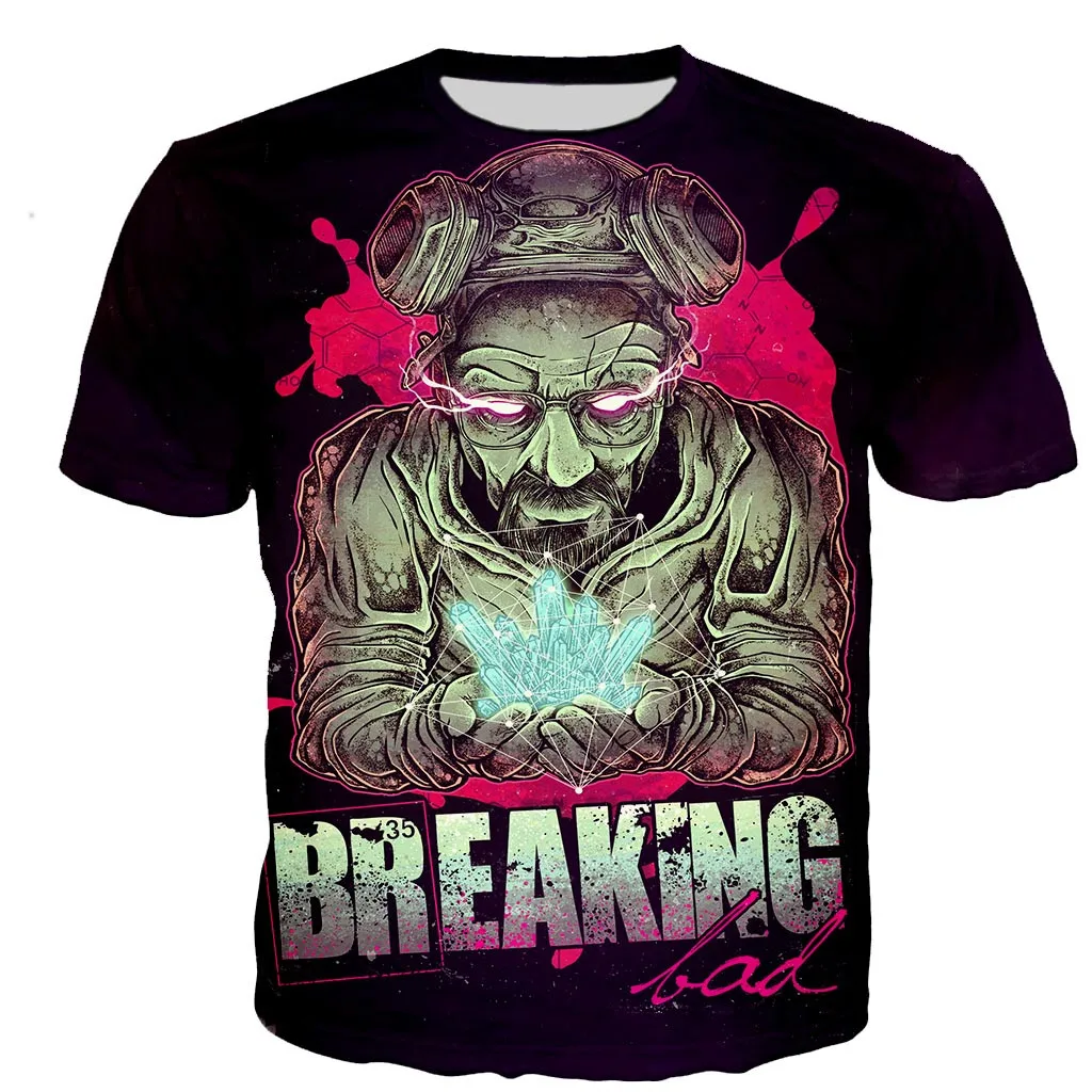 Breaking Bad T-shirt Men 3d Printing Casual Loose T-shirt Comfortable Streetwear Oversized T-shirt Summer New Style 2021
Breaking Bad T-shirt Men 3d Printing Casual Loose T-shirt Comfortable Streetwear Oversized T-shirt Summer New Style 2021