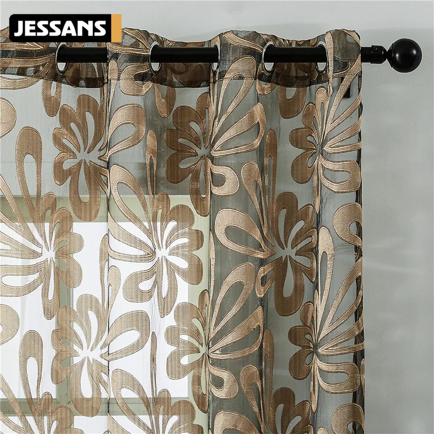 Brown Luxury Geometric Tulle Voile Sheer Curtains for Living Room Bedroom Kitchen Shade Window Voile Curtain Fabric Drapes Grey
Brown Luxury Geometric Tulle Voile Sheer Curtains for Living Room Bedroom Kitchen Shade Window Voile Curtain Fabric Drapes Grey