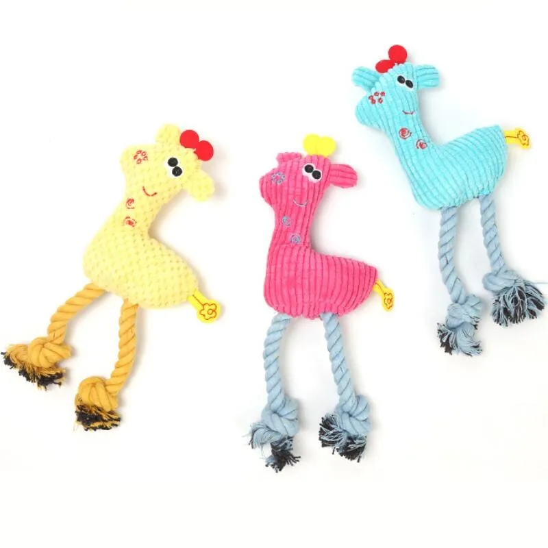 Cartoon Animal Dog Chew Toys Cotton Rope Dog Toy Pet Training Cleaning Teeth Dog Accessories
Cartoon Animal Dog Chew Toys Cotton Rope Dog Toy Pet Training Cleaning Teeth Dog Accessories