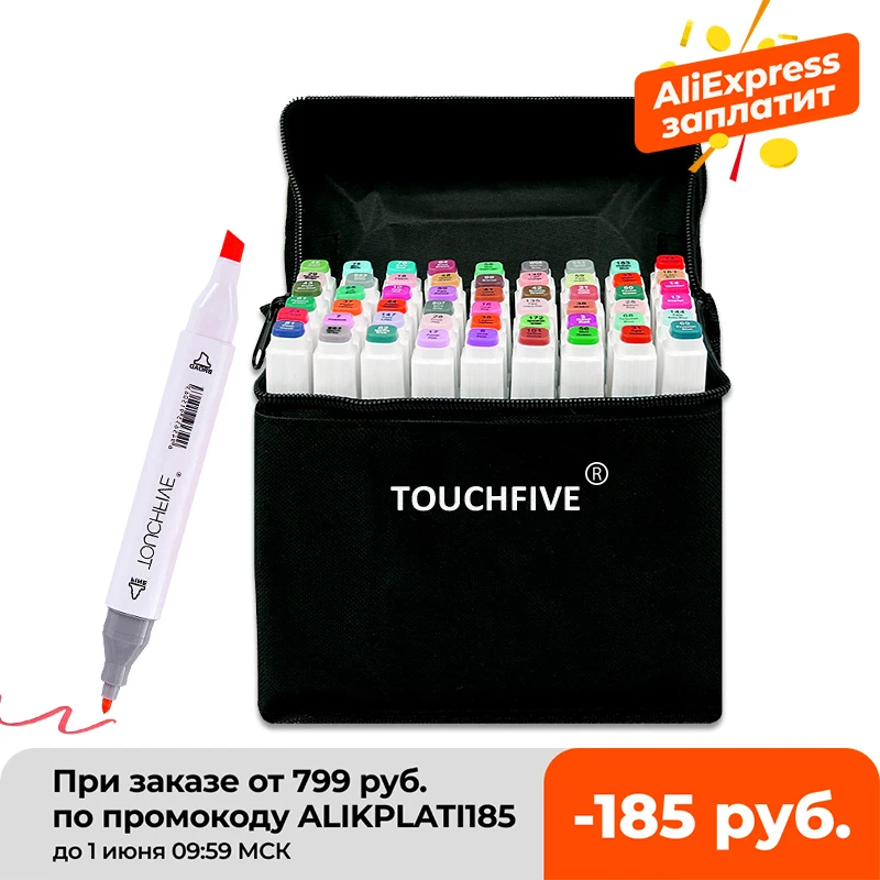 Touch 30/40 Colors Markers Manga Sketching Markers 168 Dual Brush Pen Alcohol Felt Art School Supplies Drawing Set
Touch 30/40 Colors Markers Manga Sketching Markers 168 Dual Brush Pen Alcohol Felt Art School Supplies Drawing Set