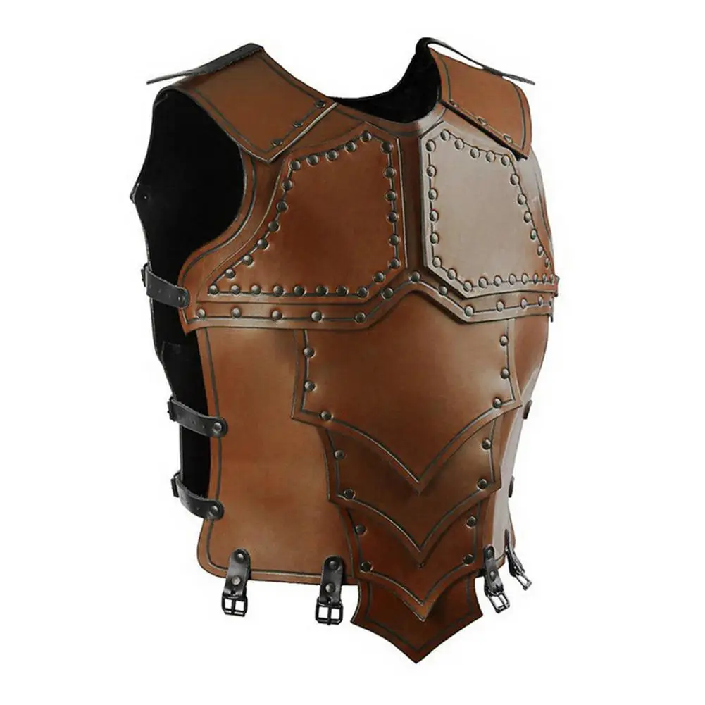Leather Chest Armor Retro Style Vest Armor For Chest And Back Protection Vintage Medieval Knight Costume For Men Equestrian
Leather Chest Armor Retro Style Vest Armor For Chest And Back Protection Vintage Medieval Knight Costume For Men Equestrian