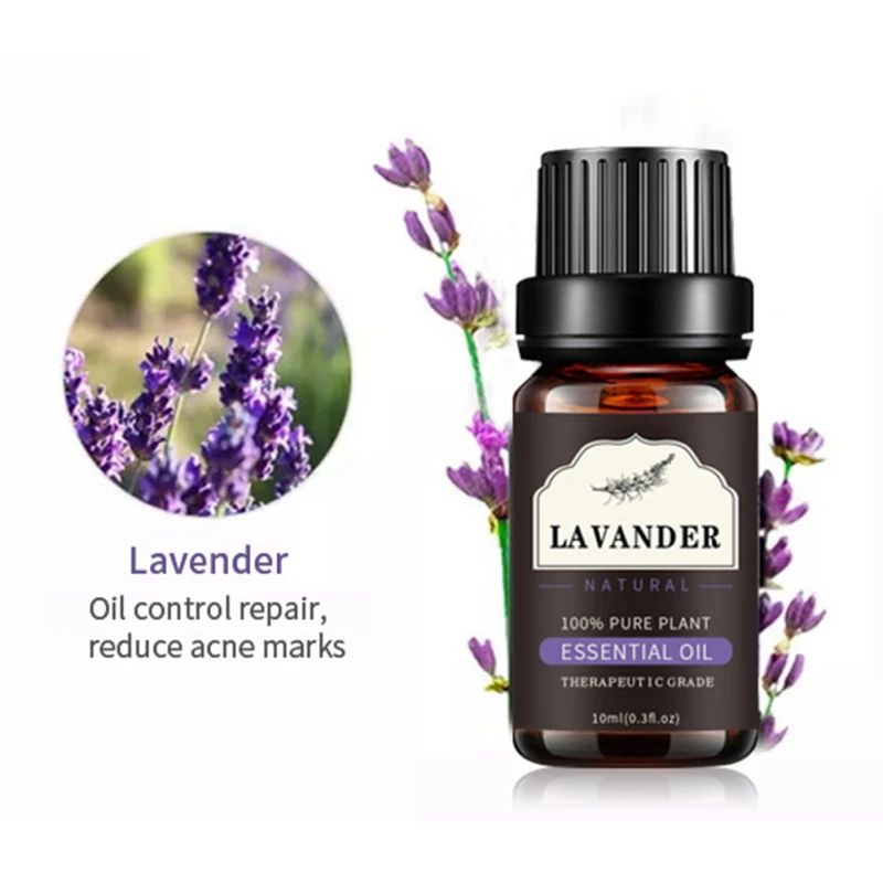 10ML Lavender Pure Essential Oil Body Massage Oil Spa Oil Hydrating Moisturizing for Skin Hair Body Variety Use
10ML Lavender Pure Essential Oil Body Massage Oil Spa Oil Hydrating Moisturizing for Skin Hair Body Variety Use