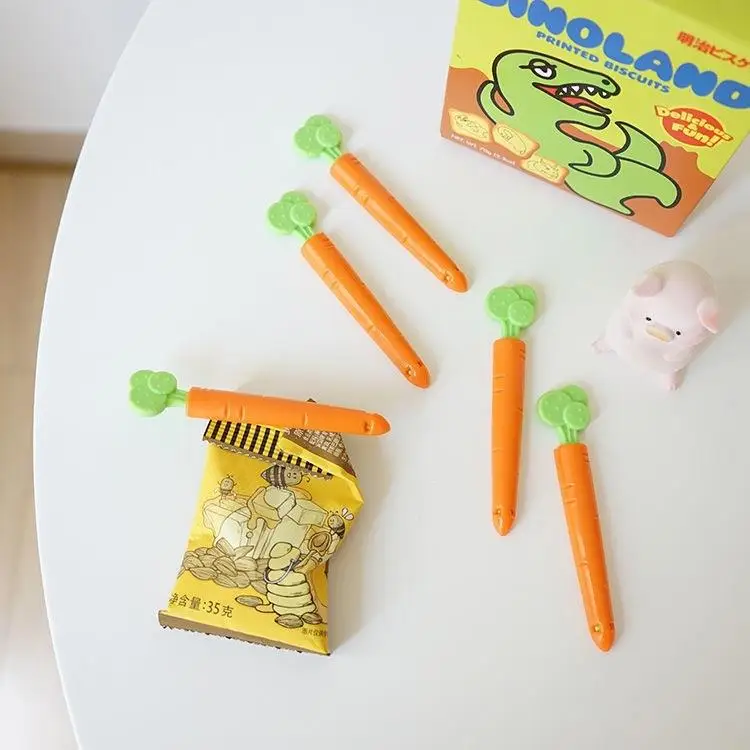 5Pcs Plastic Bag Sealer Food Sealing Clip Cartoon Orange Carrot Shape Moisture-Proof Closure Clamp For Vacuum Seal Clamp
5Pcs Plastic Bag Sealer Food Sealing Clip Cartoon Orange Carrot Shape Moisture-Proof Closure Clamp For Vacuum Seal Clamp