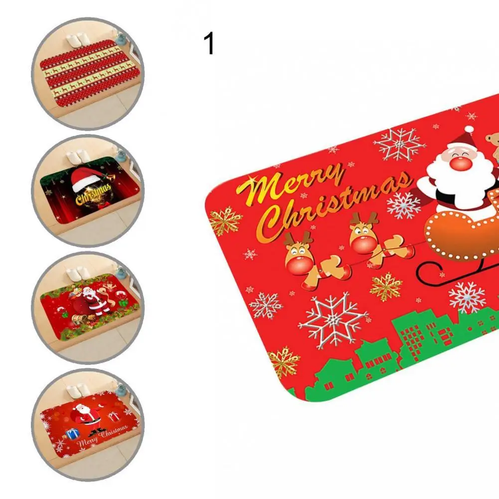 Practical Good Xmas Themed Water Absorption Floor Pad 15 Styles Floor Mat Skin-friendly for Household
Practical Good Xmas Themed Water Absorption Floor Pad 15 Styles Floor Mat Skin-friendly for Household