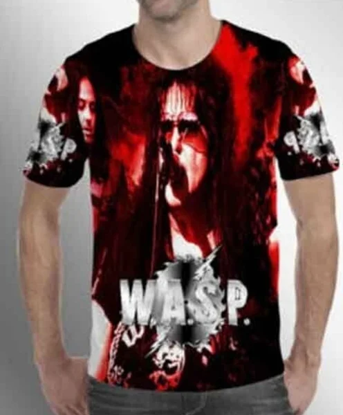Новая мода 3D печать W.A.S.P. Футболки Rock для мужчин и женщин W01
Новая мода 3D печать W.A.S.P. Футболки Rock для мужчин и женщин W01