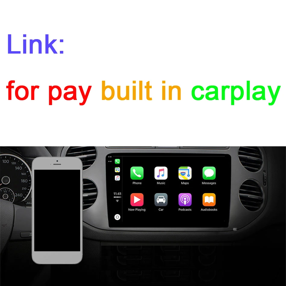 The Link to Pay built in Carplay! 
The Link to Pay built in Carplay!