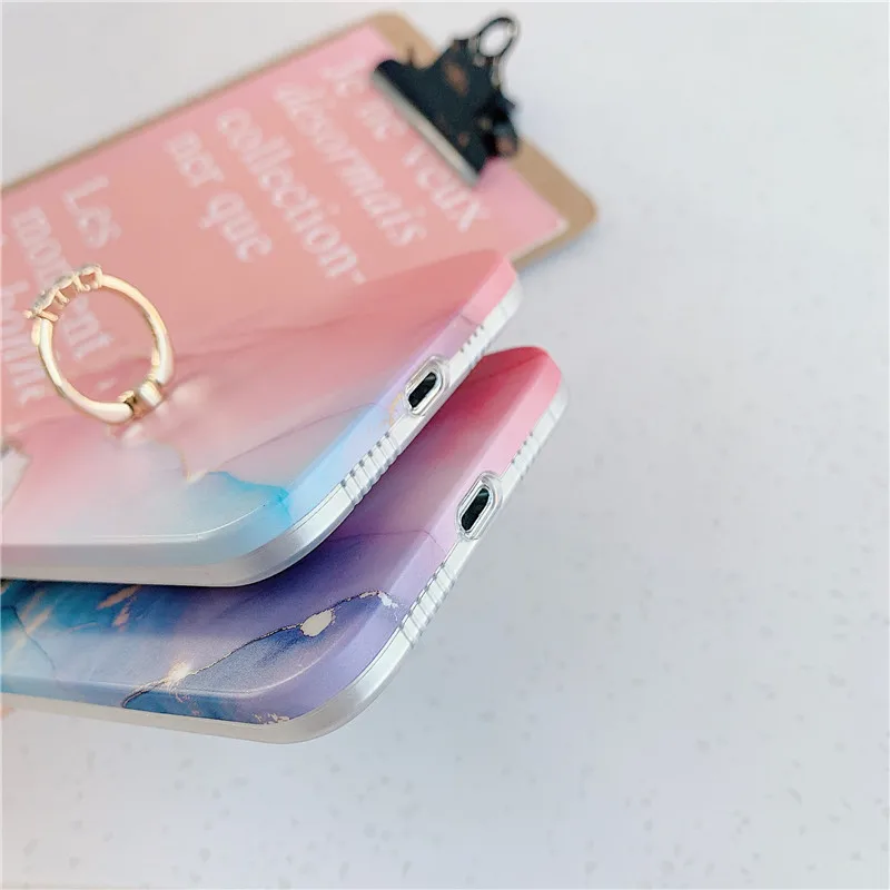 With Finger Ring Bracket Protective Cover Shell For iPhone 12 MiNi 11 Pro Max XR XSMAX X SE 2 8 7 Plus Marble Pattern Phone Case
With Finger Ring Bracket Protective Cover Shell For iPhone 12 MiNi 11 Pro Max XR XSMAX X SE 2 8 7 Plus Marble Pattern Phone Case