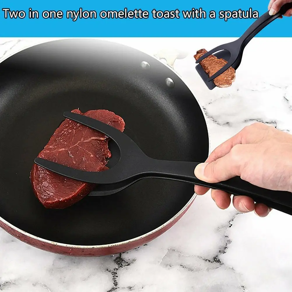 3Pcs 2 In 1 Grip Flip Tongs Egg Tongs French Toast Accessories Clamp Egg Pancake Omelet C7G4
3Pcs 2 In 1 Grip Flip Tongs Egg Tongs French Toast Accessories Clamp Egg Pancake Omelet C7G4