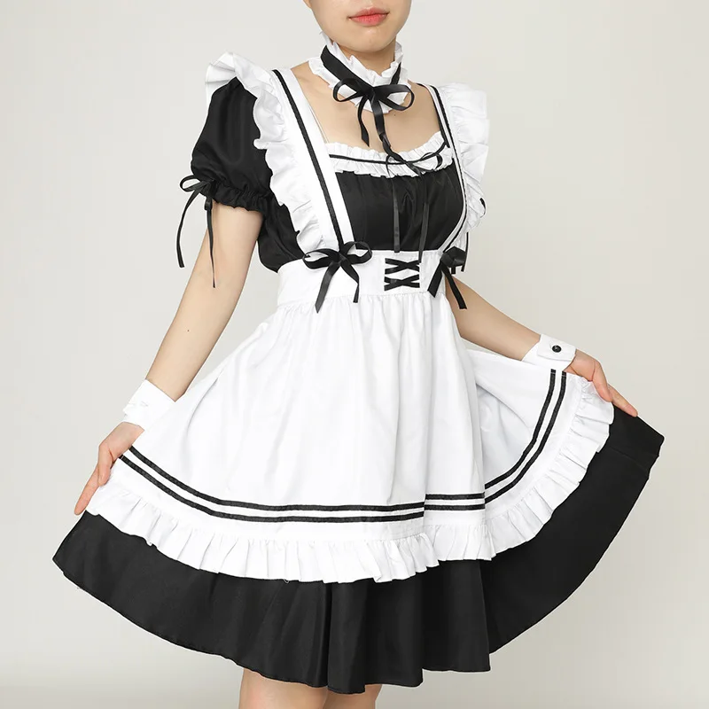Lolita Maid Costumes Girls Women Lovely Maid Cosplay Costume Animation Show Japanese Outfit Dress Clothes
Lolita Maid Costumes Girls Women Lovely Maid Cosplay Costume Animation Show Japanese Outfit Dress Clothes