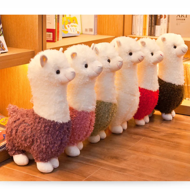 25cm 6 Colors New Cute Cotton Office Decor Alpaca Sheep Stuffed Cotton Pillow Cushion Soft Plush Doll Christmas Gift
25cm 6 Colors New Cute Cotton Office Decor Alpaca Sheep Stuffed Cotton Pillow Cushion Soft Plush Doll Christmas Gift