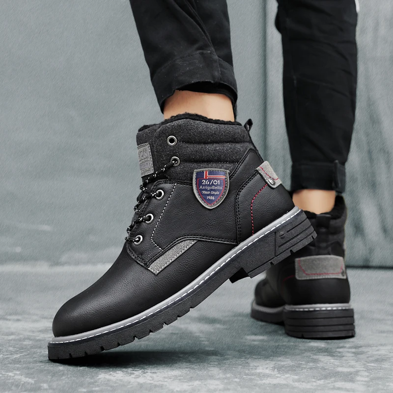 Tenis De Bota Para Hombre Mens Boots Black Men Casual Outdoor Footwear Men's Sneakers Winter For Leather Shoes Brown
Tenis De Bota Para Hombre Mens Boots Black Men Casual Outdoor Footwear Men's Sneakers Winter For Leather Shoes Brown