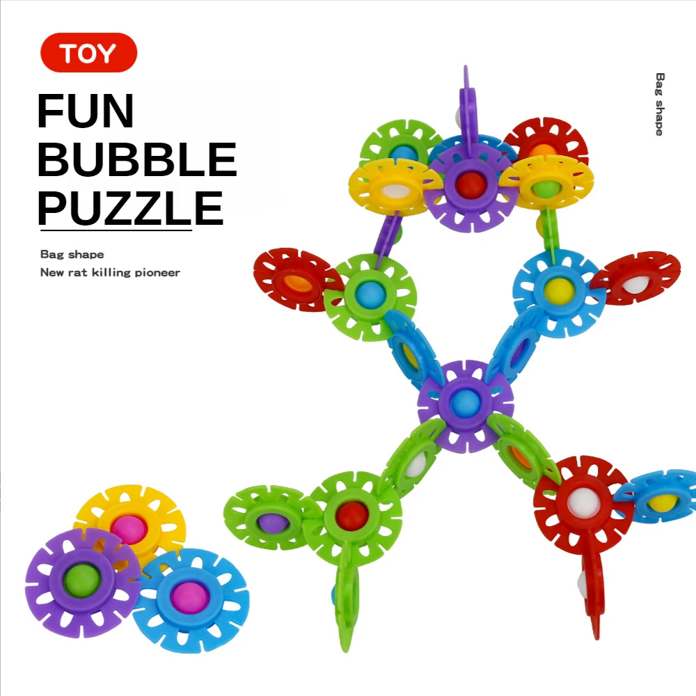 3 In 1 Fidget Spinner Puzzle for Child Hand Spin Gyro Toys Creative Splicing Multicolor Press Snowflake Building Blocks Toy
3 In 1 Fidget Spinner Puzzle for Child Hand Spin Gyro Toys Creative Splicing Multicolor Press Snowflake Building Blocks Toy