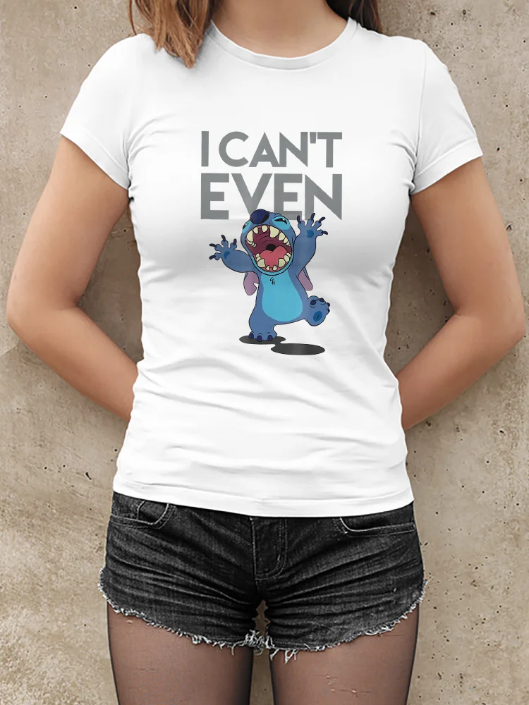 Funny Stitch Printing Women T-Shirts Disney Hot Selling Series Comfy Dropship Tops Clothes Leisure T Shirt Female Creativity Tee
Funny Stitch Printing Women T-Shirts Disney Hot Selling Series Comfy Dropship Tops Clothes Leisure T Shirt Female Creativity Tee