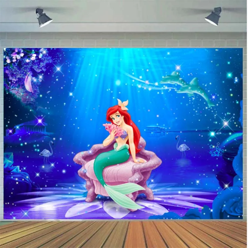 Cartoon Underwater World Mermaid Princess Photography Background Backdrop Birthday Party Decoration Tapestry Photo Studio Live
Cartoon Underwater World Mermaid Princess Photography Background Backdrop Birthday Party Decoration Tapestry Photo Studio Live