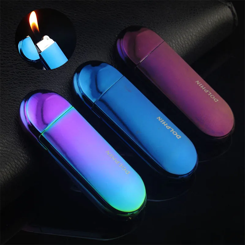 Portable Ultra Thin Metal Butane Flint Lighter Grinding Wheel Gas Lighter Mini Gadgets Smoking Accessories
Portable Ultra Thin Metal Butane Flint Lighter Grinding Wheel Gas Lighter Mini Gadgets Smoking Accessories