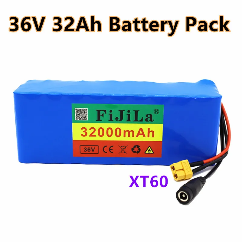 100% New 36V battery 10S3P 32Ah 18650 lithium battery pack 42V Ebike electric bicycle built-in 30A BMS and fuse device 250W-600W
100% New 36V battery 10S3P 32Ah 18650 lithium battery pack 42V Ebike electric bicycle built-in 30A BMS and fuse device 250W-600W