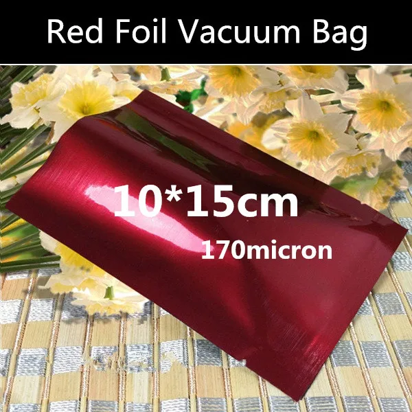 100pcs 10x15cm (3.9'' * 5.9'') 170micron Aluminizing Foil Vacuum Bag Foil Vacuum Storage Bag Freezer Food Bag
100pcs 10x15cm (3.9'' * 5.9'') 170micron Aluminizing Foil Vacuum Bag Foil Vacuum Storage Bag Freezer Food Bag