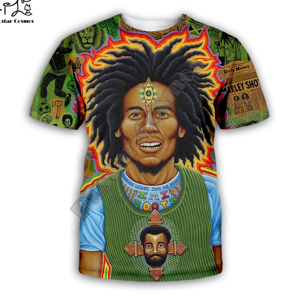 PLstar Cosmos Reggae Singer HipHop Legend Bob Marley Funny NewFashion 3DPrint Unisex Summer Casual Tees Short Sleeve T-shirts A4 
PLstar Cosmos Reggae Singer HipHop Legend Bob Marley Funny NewFashion 3DPrint Unisex Summer Casual Tees Short Sleeve T-shirts A4