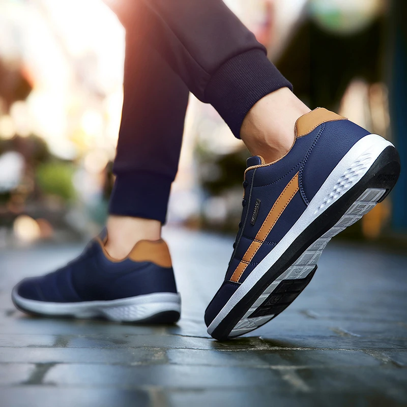 Leather Men Shoes Sneakers Trend Casual Shoe Italian Breathable Leisure Male Sneakers Non-slip Footwear Men Vulcanized shoes
Leather Men Shoes Sneakers Trend Casual Shoe Italian Breathable Leisure Male Sneakers Non-slip Footwear Men Vulcanized shoes
