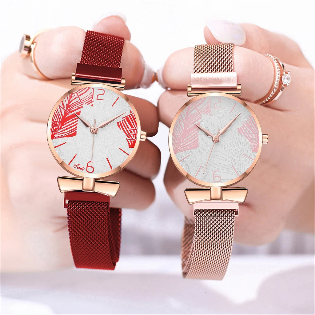 【Watch+Bracelet】Women Watches Bracelet Set Luxury Ladies Magnetic Strap Quartz Watch Relogio Feminino
【Watch+Bracelet】Women Watches Bracelet Set Luxury Ladies Magnetic Strap Quartz Watch Relogio Feminino