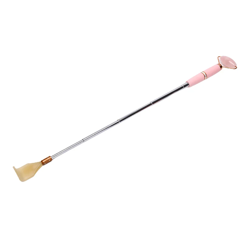 2 In 1 Pink Roller And Gua Sha Tools By Natural Jade Scraper Massager Eye Face Neck Thin Lift Relax Slimming Tools
2 In 1 Pink Roller And Gua Sha Tools By Natural Jade Scraper Massager Eye Face Neck Thin Lift Relax Slimming Tools