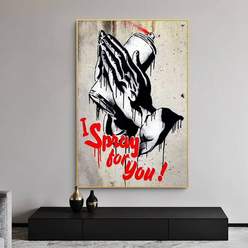 Picking Up Their Spray Cans Modern Graffiti Art Canvas Prints Paintings for Interior Bedroom Decoration Home Room Decor Cuadros
Picking Up Their Spray Cans Modern Graffiti Art Canvas Prints Paintings for Interior Bedroom Decoration Home Room Decor Cuadros