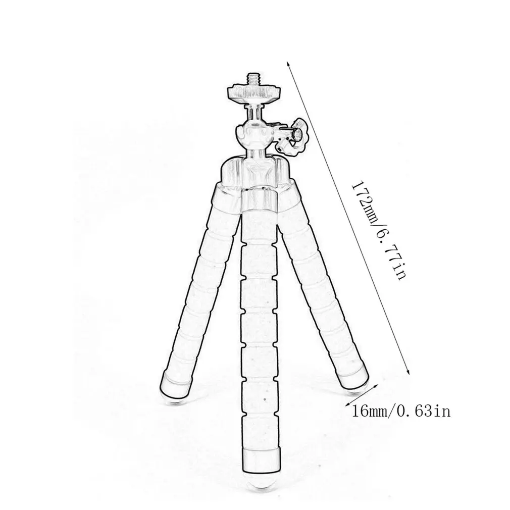 Flexible Sponge Octopus Mini Tripod With Wireless Remote Shutter For iPhone mini Camera Tripod Phone Holder clip stand
Flexible Sponge Octopus Mini Tripod With Wireless Remote Shutter For iPhone mini Camera Tripod Phone Holder clip stand