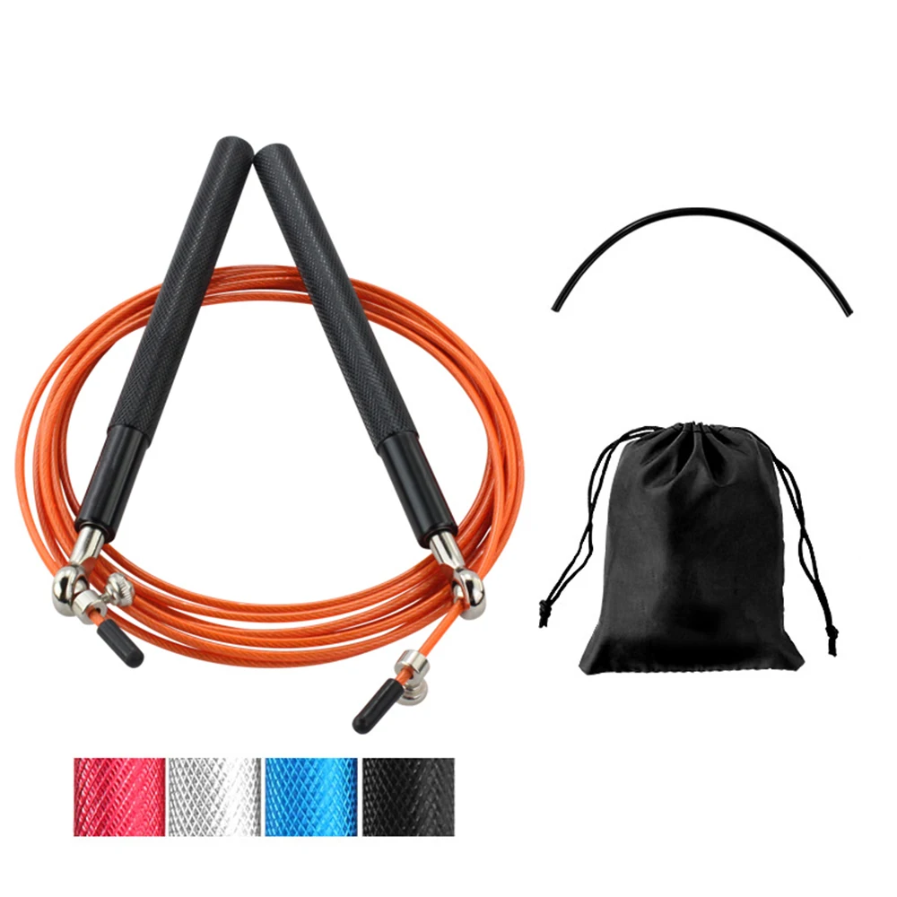 Speed Skipping Rope for Fitness Jumping Rope Boxing Conditioning Fat LossDouble Unders Exercises Wire Jump Rope
Speed Skipping Rope for Fitness Jumping Rope Boxing Conditioning Fat LossDouble Unders Exercises Wire Jump Rope