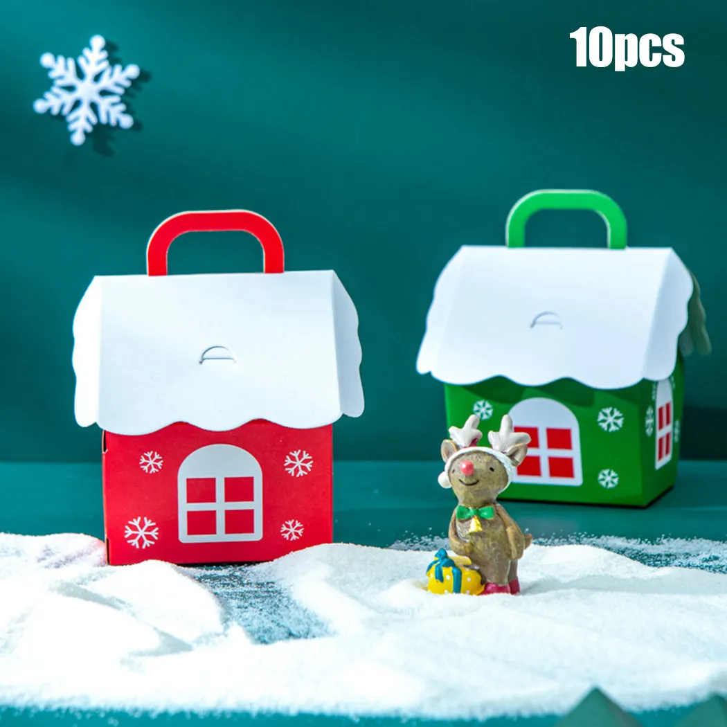 2022 NEW Christmas Cube Designs Party Favour Candy Biscuit House Type Gift Boxes Red/green 8x8.5*10cm Gift Wrapping Supplies
2022 NEW Christmas Cube Designs Party Favour Candy Biscuit House Type Gift Boxes Red/green 8x8.5*10cm Gift Wrapping Supplies