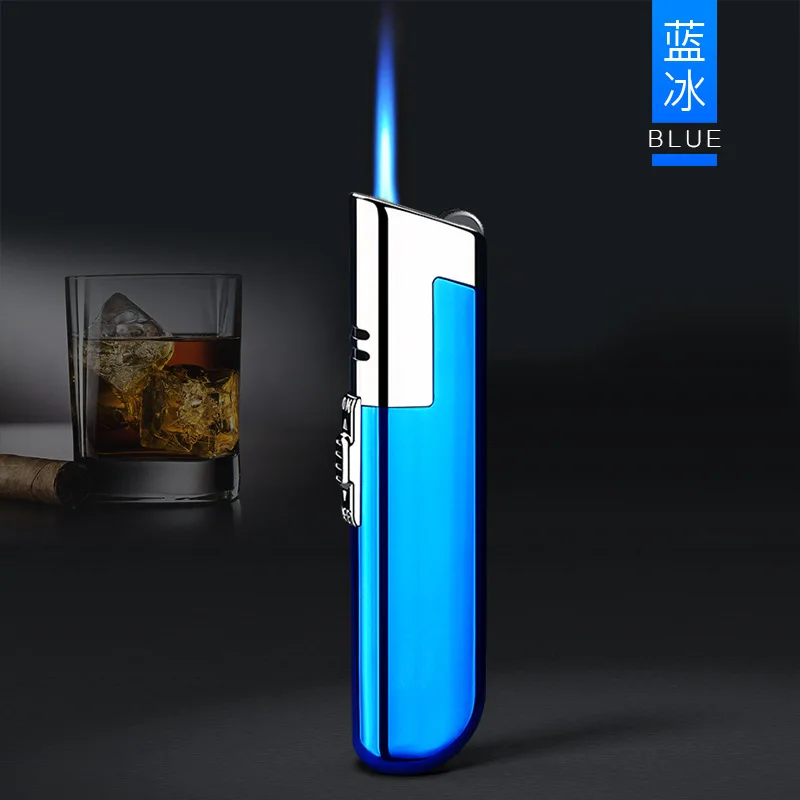Portable Switch Gas Lighter Grinding Wheel Straight Into Hard Fire Blue Flame Lighters Inflatable Windproof Encendedor Men Gift
Portable Switch Gas Lighter Grinding Wheel Straight Into Hard Fire Blue Flame Lighters Inflatable Windproof Encendedor Men Gift
