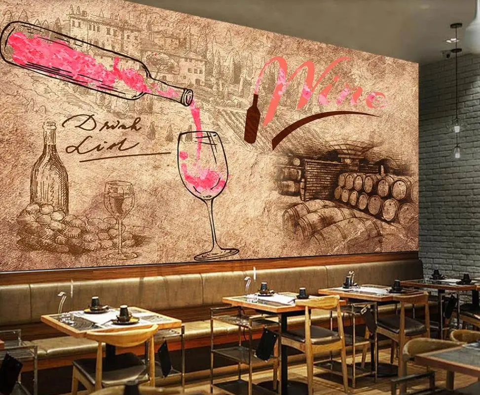 Пользовательские 3D Настенные обои для дома красное вино обои для гостиной спальни фото обои Винтаж стерео 3D Настенные обои
Пользовательские 3D Настенные обои для дома красное вино обои для гостиной спальни фото обои Винтаж стерео 3D Настенные обои
