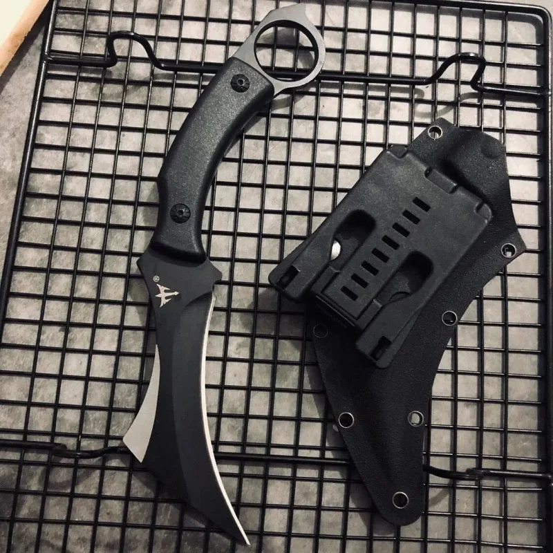 Sheath K G10 Handle High-carbon Steel 58HRC Fixed Blade Outdoor Karambit Tactical Camping EDC Self Defence Straight Tool Knife
Sheath K G10 Handle High-carbon Steel 58HRC Fixed Blade Outdoor Karambit Tactical Camping EDC Self Defence Straight Tool Knife