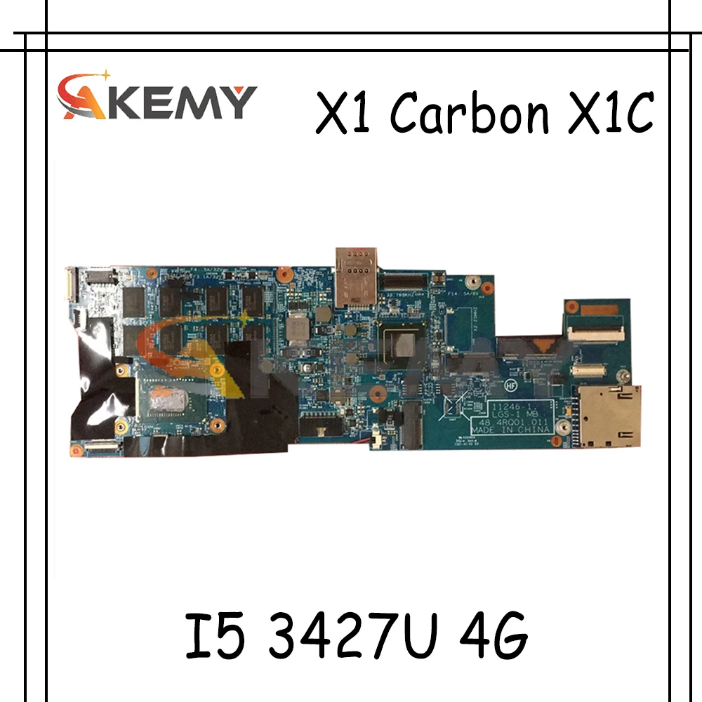 Akemy 48.4RQ01.021 для Lenovo ThinkPad X1 Carbon X1C материнская плата для ноутбука 04X0340 4X0338 CPU I5 3427U 4G 100% тестовая работа
Akemy 48.4RQ01.021 для Lenovo ThinkPad X1 Carbon X1C материнская плата для ноутбука 04X0340 4X0338 CPU I5 3427U 4G 100% тестовая работа