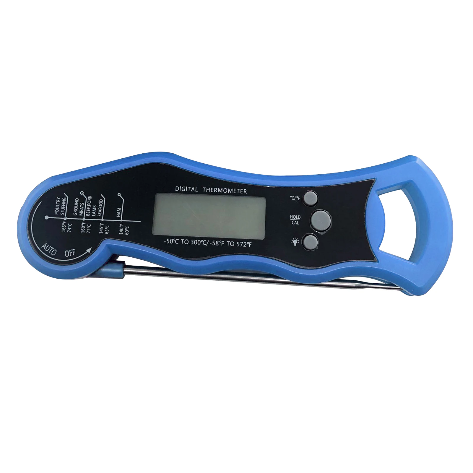 Meat Thermometer Handheld Backlight Baking Folding Kitchen Cooking BBQ Tool Portable Screen Display Long Probe Magnetic Digital
Meat Thermometer Handheld Backlight Baking Folding Kitchen Cooking BBQ Tool Portable Screen Display Long Probe Magnetic Digital