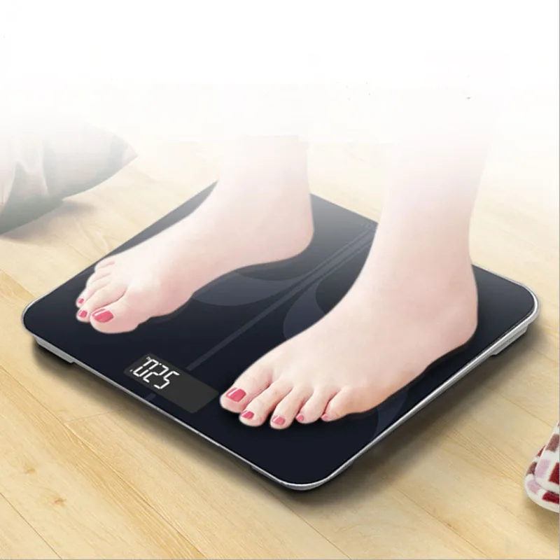 ICOMON весы для тела напольные смарт ванной с Bluetooth бытовой человеческий вес mi ЖК