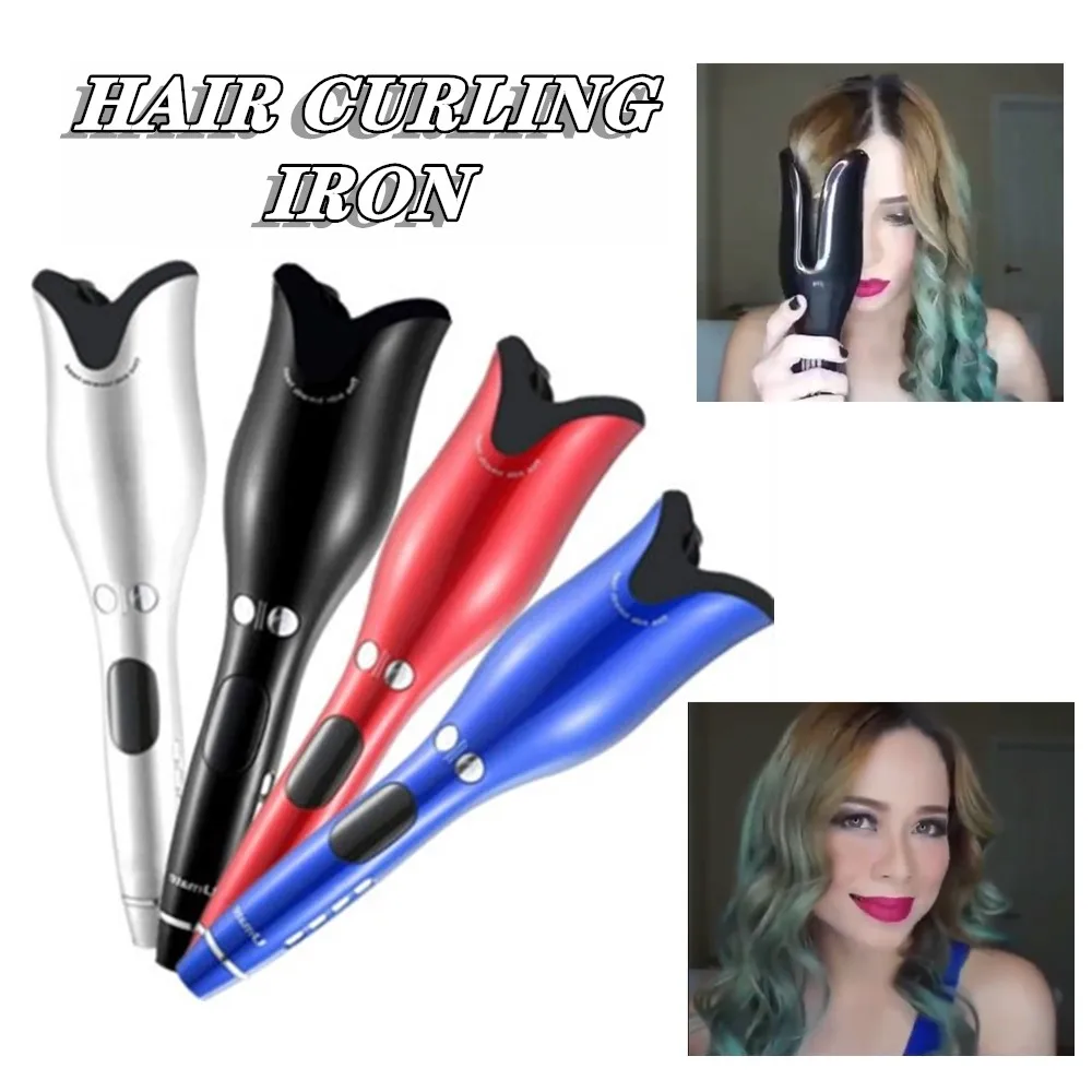 1 Inch Hair Curlers Air Spin N Curl Rotating Beach Waves Hair Curlers Styling Roller Ceramic Negative Salon Hair Curling Irons
1 Inch Hair Curlers Air Spin N Curl Rotating Beach Waves Hair Curlers Styling Roller Ceramic Negative Salon Hair Curling Irons